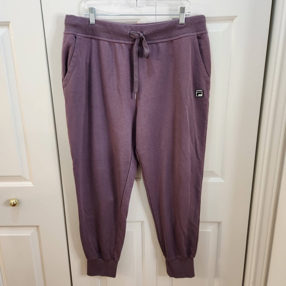 Purple FILA Sweatpants